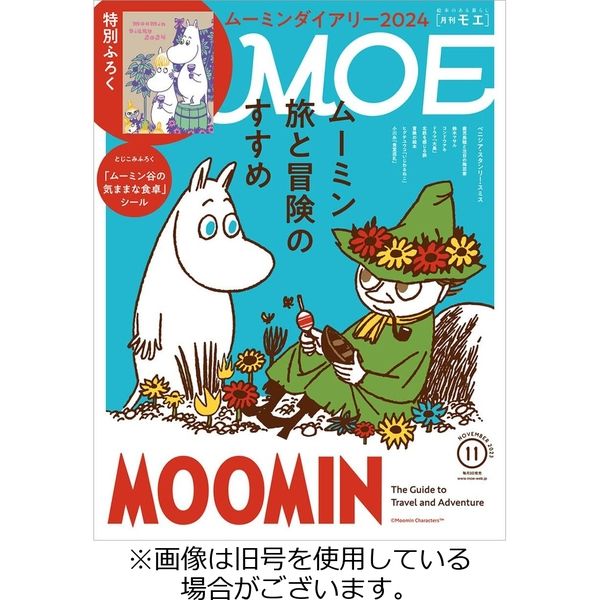 月刊 Moe モエ 2024 02 03発売号から1年 12冊 （直送品） アスクル