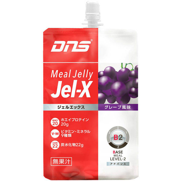 DNS（ディーエヌエス） ジェルエックス グレープ風味 285g ＧＲＡ GELX285 12個（直送品）