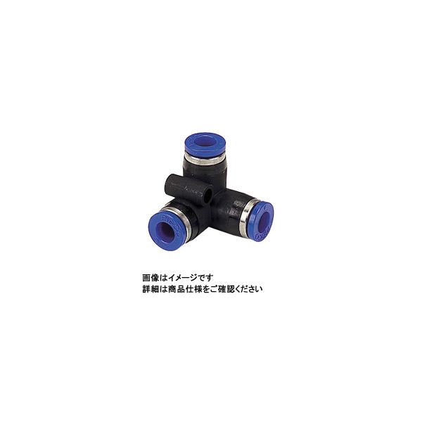 日本ピスコ 耐腐蝕性SUS303相当継手 トリボットユニオン SPVU10 1セット(5個)（直送品）