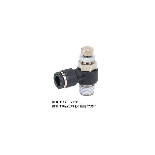 日本ピスコ スピードコントローラ エルボ JSC4ー01AK 1セット(3個)（直送品）