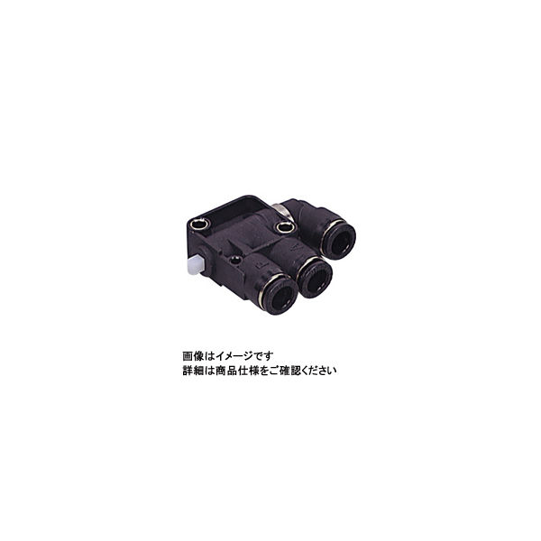 日本ピスコ メカニカルバルブ マイクロスイッチタイプ ローラ式(集中排気型)ノーマルクローズ MVM43ーRJ MVM43-RJ 1セット(5個)（直送品）