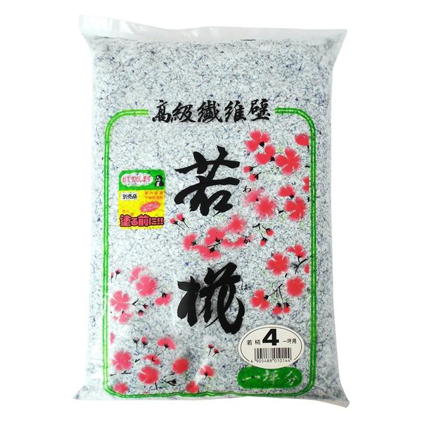 家庭化学工業 繊維壁 若椛 NO.4 670g 4905488010144 1セット(4袋 