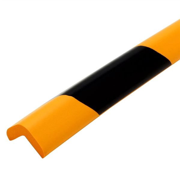 カーボーイ 安心クッションL字型90cm 細 トラ柄 ブラック