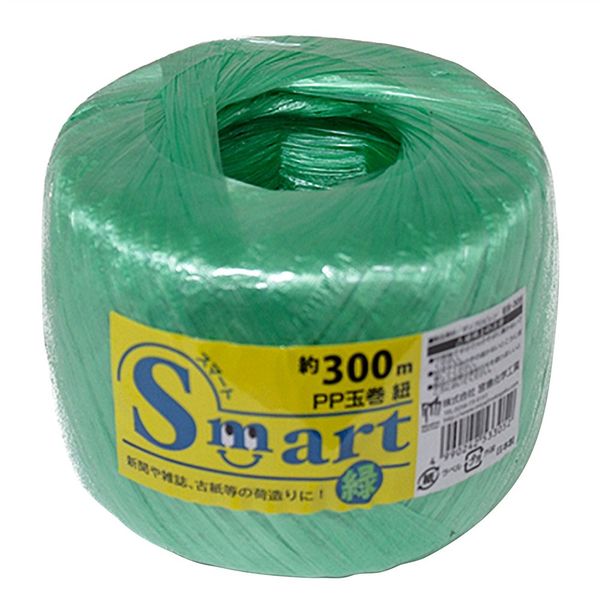 宮島化学工業 Smart玉巻紐 緑 300m ES305 1セット(12巻)(直送品 宮島化学工業 Smart玉巻紐 緑 300m ES305 1セット(12巻)(直送品