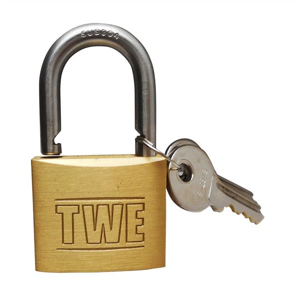 アイアイ TWE ステンレス吊南京錠 40mm IB-083 1セット(4個)（直送品