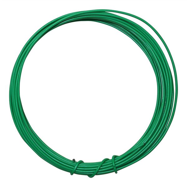 和気産業 カラーワイヤー 緑 #16×6m HW-092 1セット(22巻)（直送品）