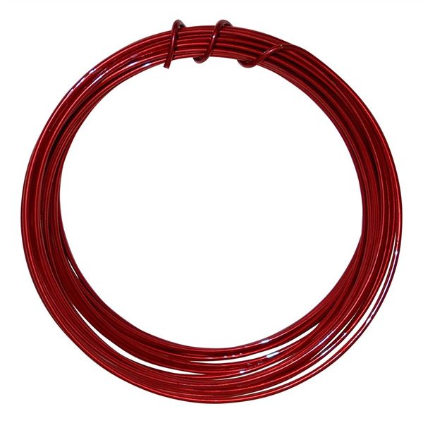 和気産業 カラーワイヤー 銅色 #16×6m HW-116 1セット(16巻)（直送品）