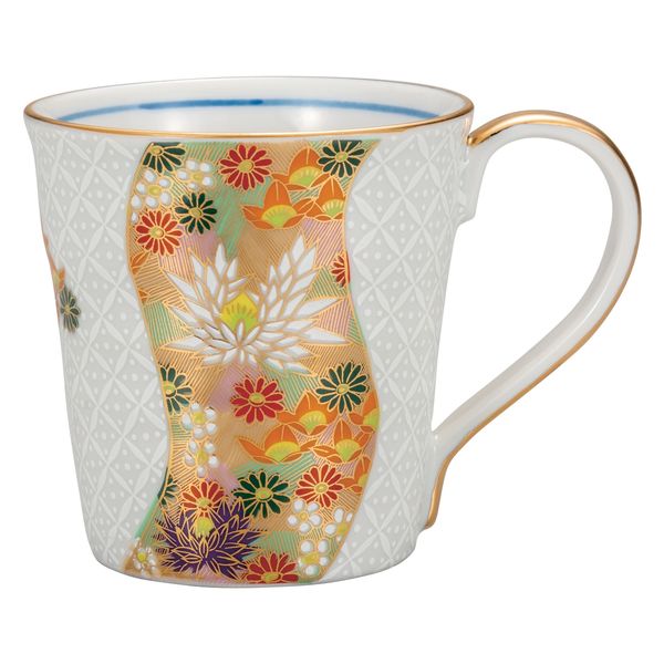 【新品未使用】九谷焼 カップ プレート ペア 花唐草 石川県 伝統工芸 組湯呑 花詰 | - 九谷焼通販 陶らいふ｜九谷焼の販売専門店