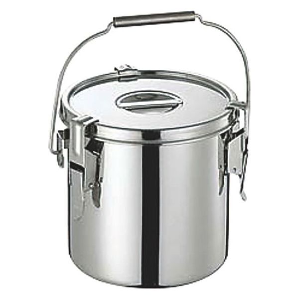 スギコ産業 フタ付モリブデンパッキン汁食缶 30CM - キッチン、台所用品