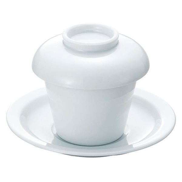 ヤマト陶磁器 白磁 スープ碗受皿 464028 1個（直送品）