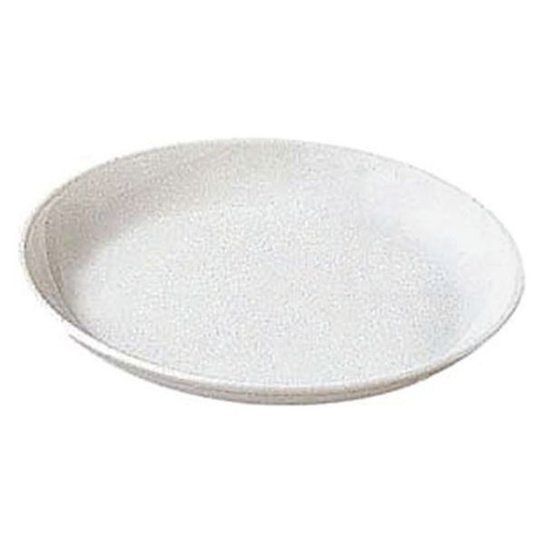 エンテック No.1712W ポリプロ給食皿16cm (ホワイト) 320066 1個（直送品）