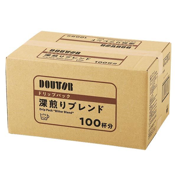 ドトールコーヒー カフェタイム ドリップパック 深煎り 4箱（400袋入） アスクル・ロハコ限定　オリジナル