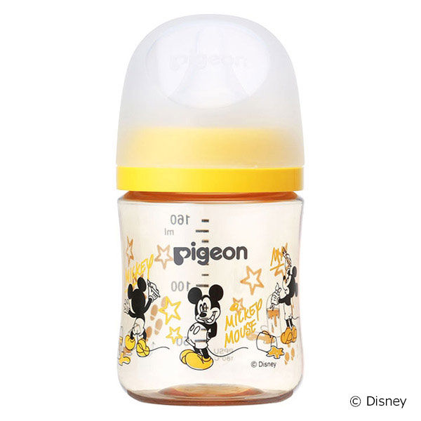 ピジョン 母乳実感プラ 160ml（Disney） 哺乳瓶 - アスクル