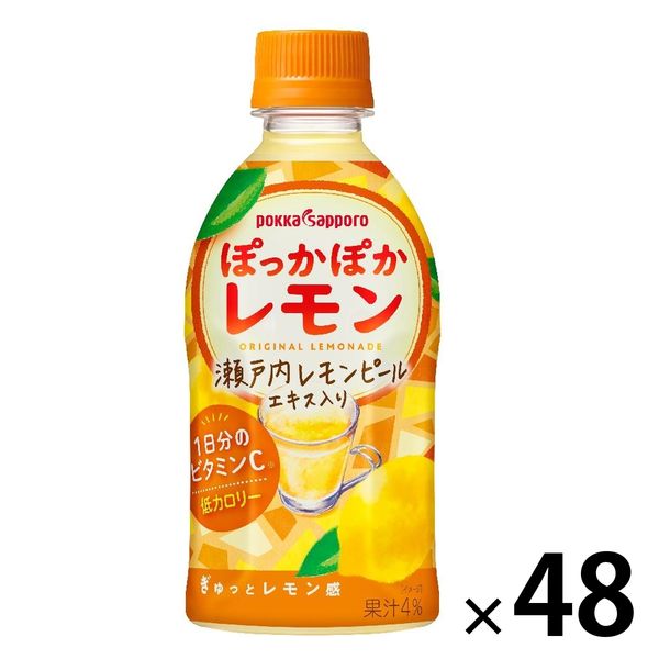 ポッカサッポロフード＆ビバレッジ ぽっかぽかレモン 350ml 1セット