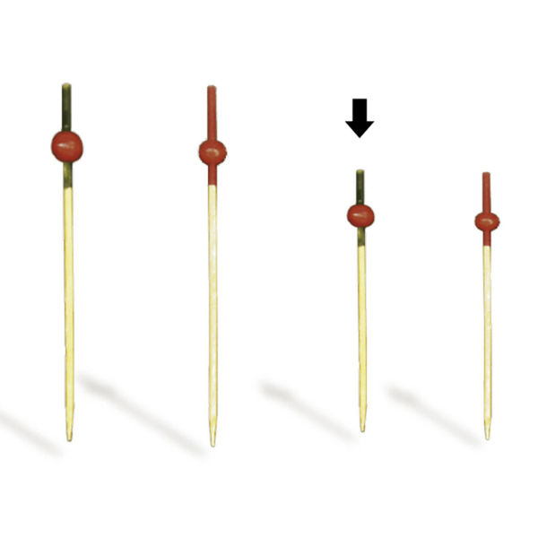 神堂 竹かご 南天串7cm 赤・黒 10本入 1点 06170（直送品）