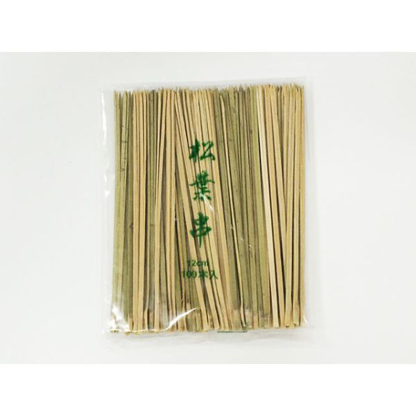 マスキ 松葉串 12cm 100本入 10点 2251206 1セット(10点入)（直送品）