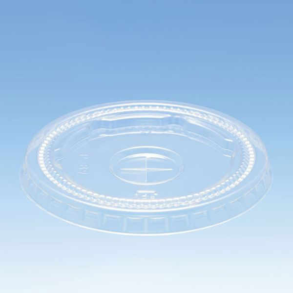 ポリマープラス 89φカップ用フタ(穴付) 2000枚(100枚×20) 31500145 1セット(2000枚(100枚×20)入)（直送品）