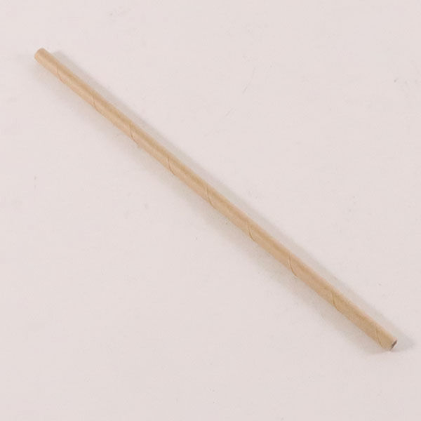 カンダ ドリンク関連商品 紙ストロー 茶 50本入 1点 379506（直送品）