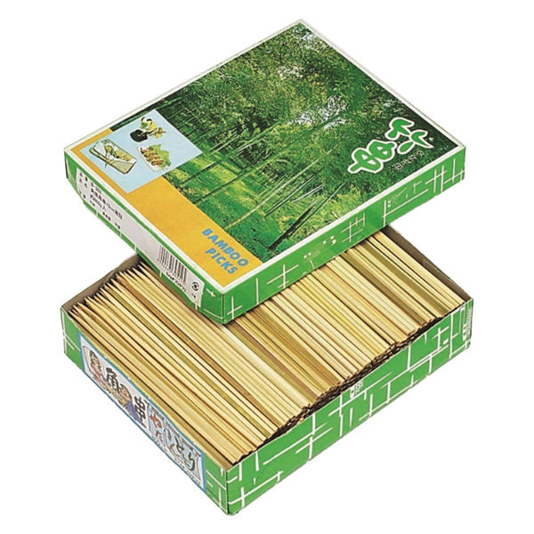 やなぎプロダクツ 角ヤキトリ串 800g 箱詰め15cm(約880本) 36点 B-302 1セット(36点入)（直送品）