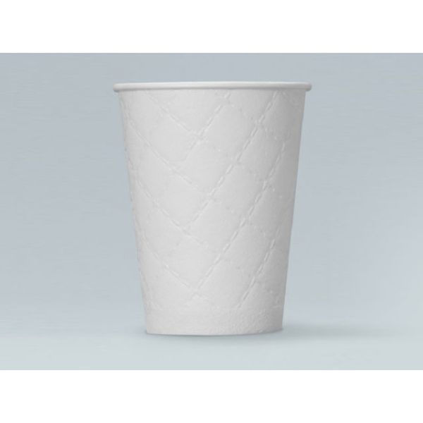 日本デキシー 紙コップ 9レリーフカップ キルト GDNR09QT 1000枚(50枚×20) 1セット(1000枚(50枚×20)入)（直送品）