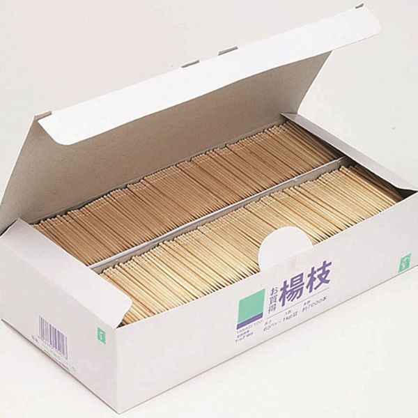 やなぎプロダクツ 割箸 こけし楊枝6cm 1kg(約7200本入) 20点 J-012 1セット(20点入)（直送品）