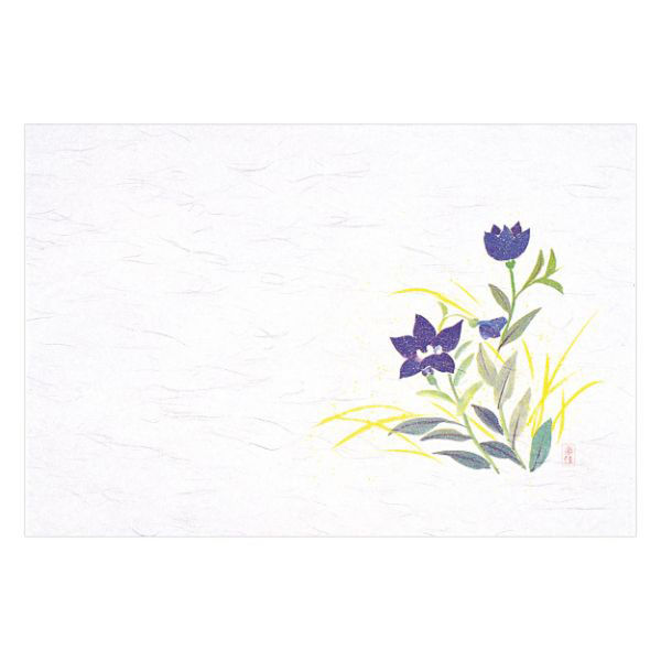 マイン 紙・演出小物 M30-252 四季紙 千寿 ききょう 100枚入 10点 1セット(10点入)（直送品）