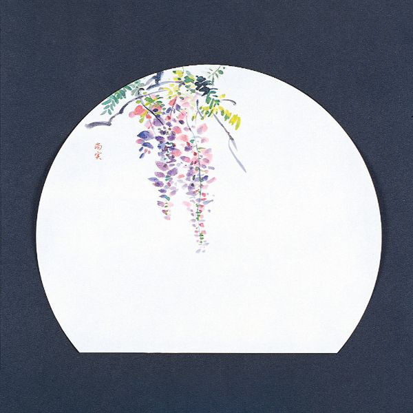 マイン 紙・演出小物 M30-330 四季紙 富久寿 尺3半月 藤 100枚入 1点（直送品）