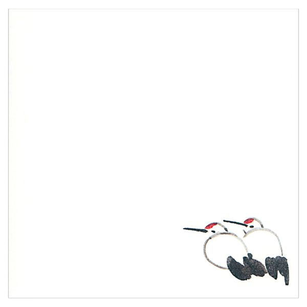 マイン 紙・演出小物 M30-385 耐油懐敷 12角 双鶴 100枚入 120点 1セット(120点入)（直送品）