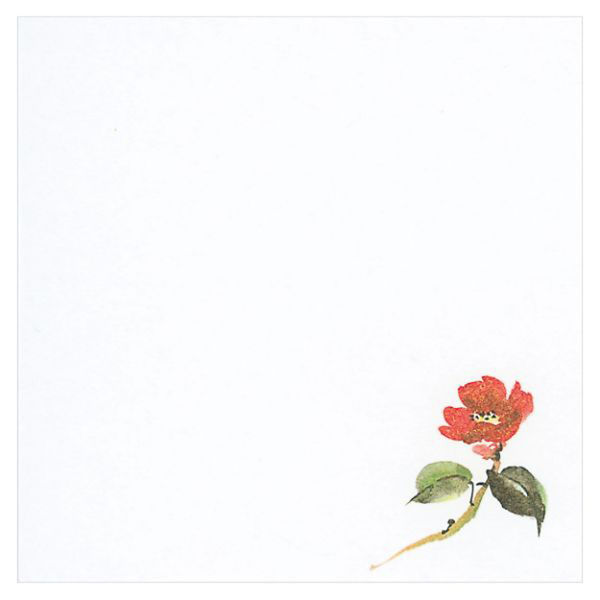 マイン 紙・演出小物 M30-392 耐油懐敷 15角 椿 100枚入 120点 1セット(120点入)（直送品）