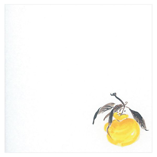 マイン 紙・演出小物 M33-008 耐油懐敷 15角 ゆず 100枚入 120点 1セット(120点入)（直送品）