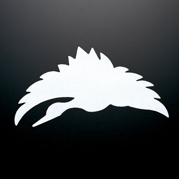 マイン 紙・演出小物 M33-023 耐油天紙 鶴 100枚入 1点（直送品）