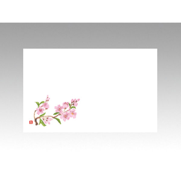 テーブルマット 上質-110 桜　100点 389237 1セット(100点入) カミイソ産商（直送品）