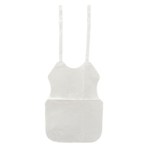 オリエンタル紙業 紙エプロン 中 S-2 2000枚(200枚×10) 96362 1セット(2000枚(200枚×10)入)（直送品）