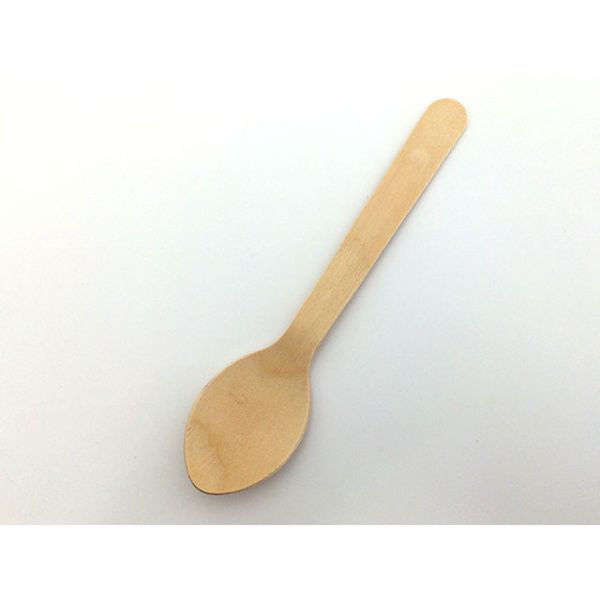 木製 ウッドスプーン160 バラ　3000枚(100枚×30) 605555 1セット(3000枚(100枚×30)入) ホウケン産業（直送品）