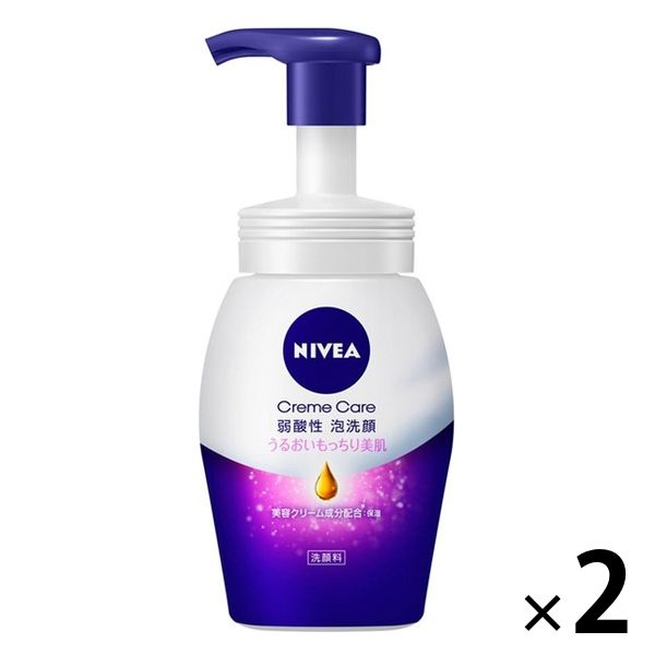 NIVEA（ニベア） クリアビューティー弱酸性泡洗顔 もっちり美肌 本体