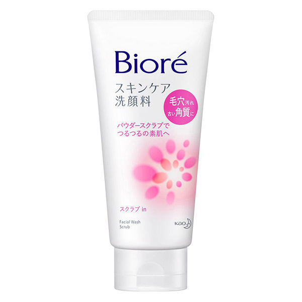 花王 ビオレ スキンケア洗顔料 スクラブin 130g - アスクル