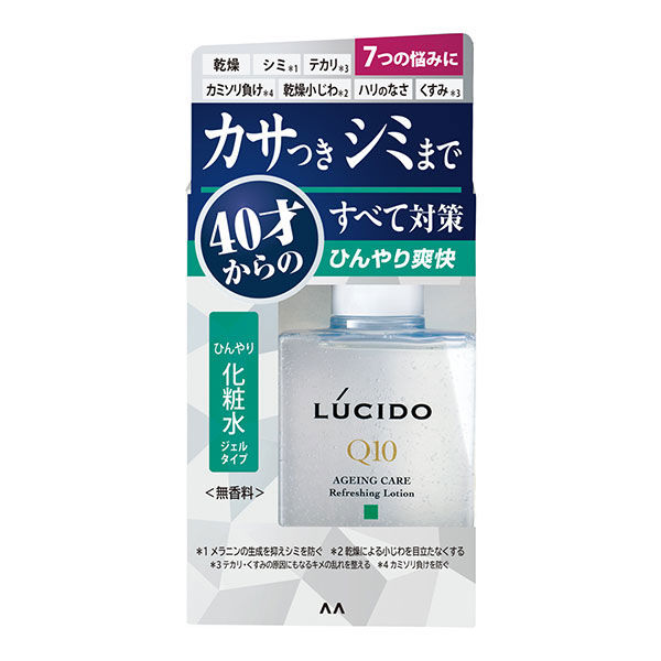 LUCIDO（ルシード）薬用 化粧水 ひんやり トータルケア 無香料 110ml マンダム - アスクル