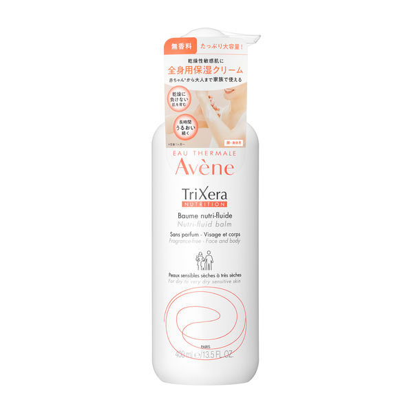 Avene（アベンヌ） トリクセラNT フルイドクリーム ラージ 400mL〈全身用保湿クリーム 敏感肌用〉