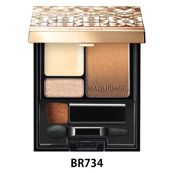 マキアージュ ドラマティックスタイリングアイズS BR734（マロン