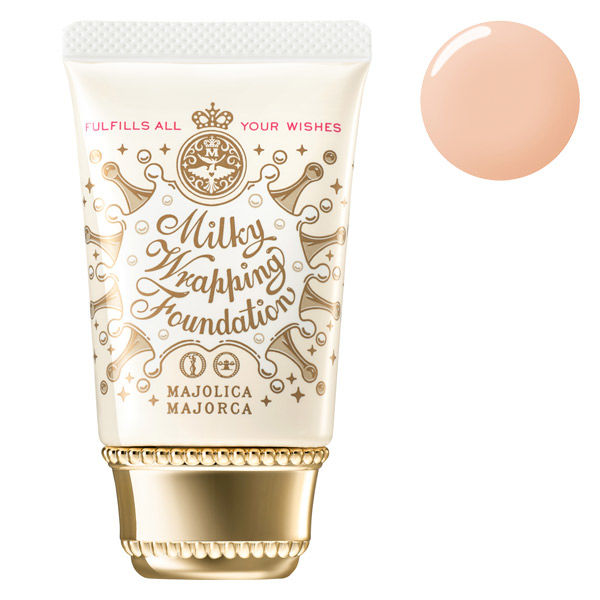 マジョリカマジョルカ ミルキーラッピングファンデ 00（ピンク