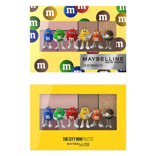 【数量限定】メイベリン シティミニパレット MM01 アイシャドウ アイカラー M&M's エムアンドエムズ