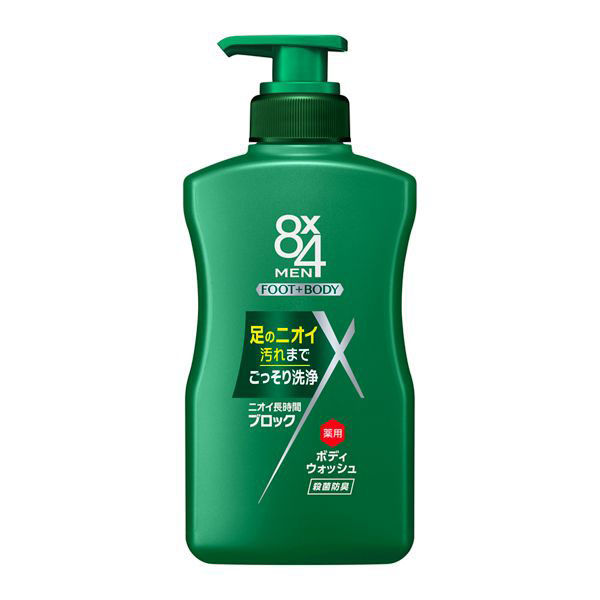 8×4MEN（エイトフォーメン）薬用 ボディウォッシュ 本体 400ml 1個