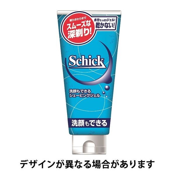 シック 洗顔シェービングジェル 180g 皮脂 毛穴 深剃り 洗顔もできちゃう！