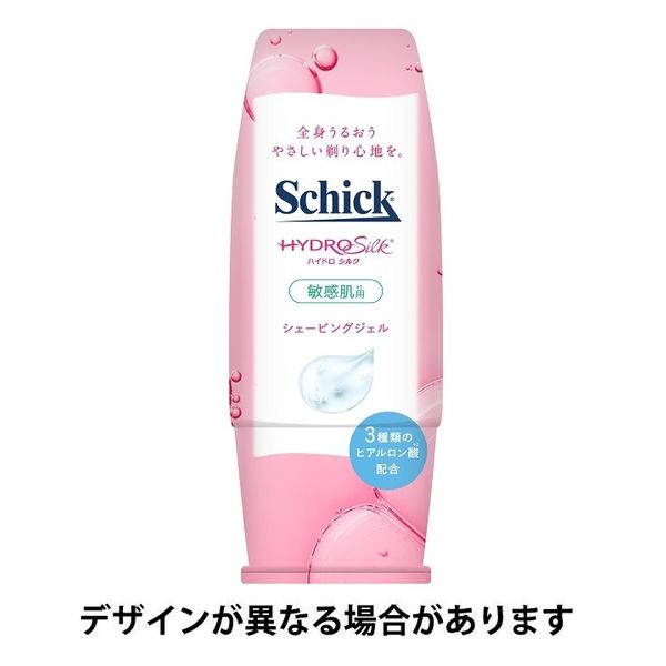 シック (Schick) ハイドロ シルクシェービングジェル 敏感肌用・ヒアルロン酸配合 シック・ジャパン アスクル