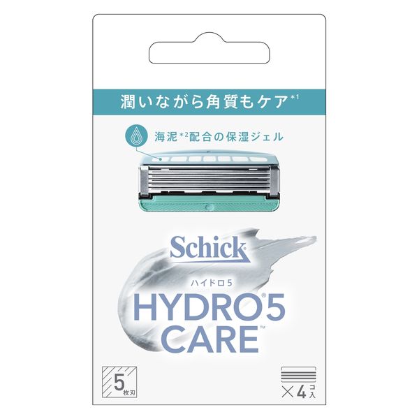 シック（Schick） ハイドロ5 ケア 替刃 4個入 5枚刃 シックジャパン 