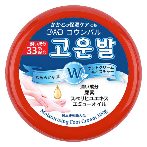 コウンバル フットクリームモイスチャー 100g ポップベリー - アスクル