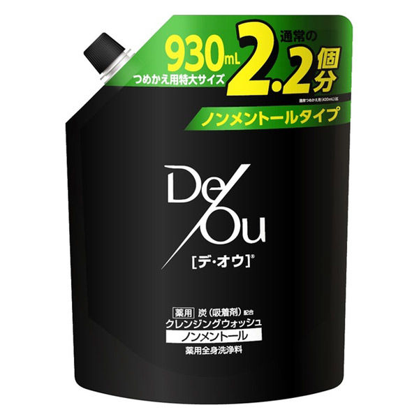 デ・オウ 薬用クレンジングウォッシュ ノンメントール ポンプ 520mL