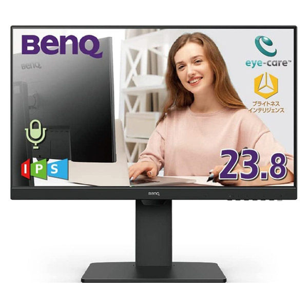 BenQ（ベンキュー） 23.8インチ アイケアモニター 画面回転機能、上下