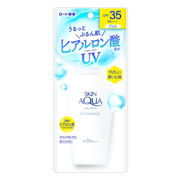 スキンアクア モイスチャージェル SPF35 PA+++ 110g ロート製薬 - アスクル