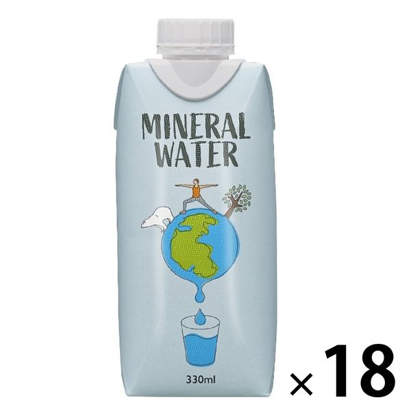 サクラ食品工業 サクラ ミネラルウォーター 330ml 1箱（18本入）
